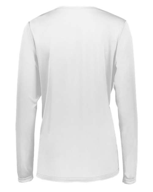 Women's Momentum Long Sleeve V-Neck T-Shirt – Back