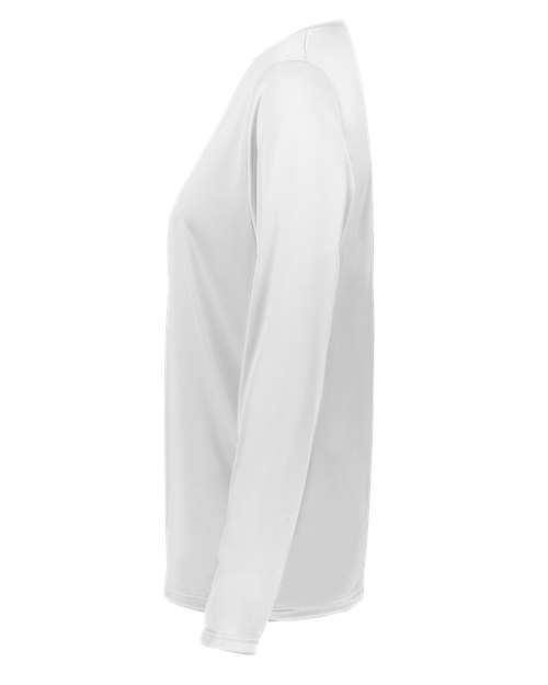 Women's Momentum Long Sleeve V-Neck T-Shirt – Detail