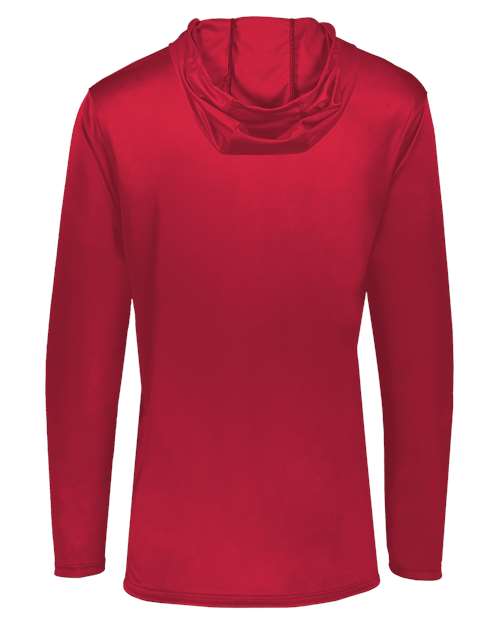 Men's Momentum Hooded Long Sleeve T-Shirt – Back