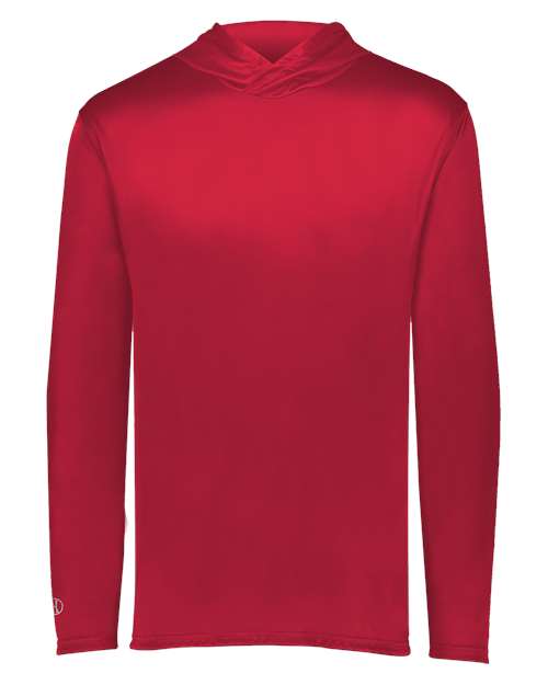 Men's Momentum Hooded Long Sleeve T-Shirt – Front