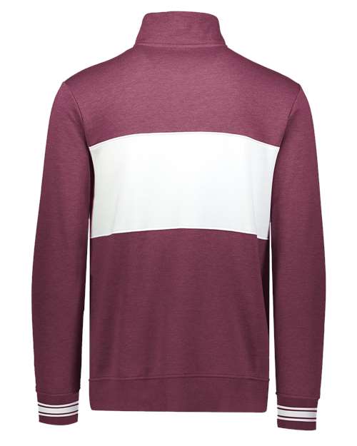 Men's All-American Fleece Colorblocked Quarter-Zip Sweatshirt – Back