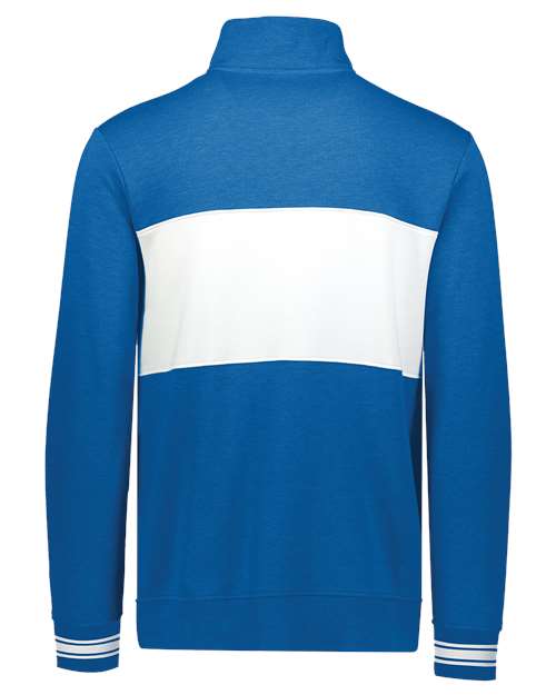 Men's All-American Fleece Colorblocked Quarter-Zip Sweatshirt – Back