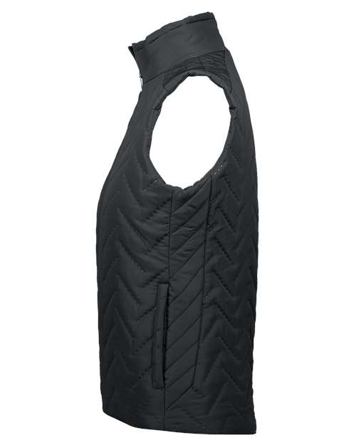 Women's Repreve® Eco Quilted Vest – Detail