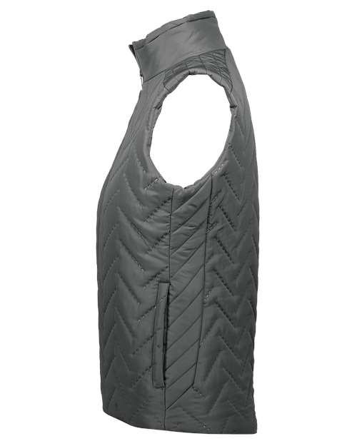 Women's Repreve® Eco Quilted Vest – Detail