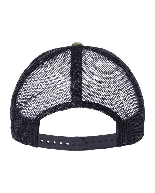 Sustainable Recy Three Trucker Cap – Back