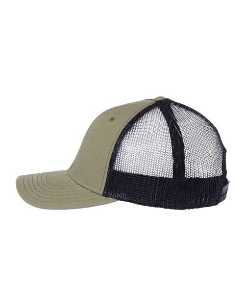 Sustainable Recy Three Trucker Cap – Detail