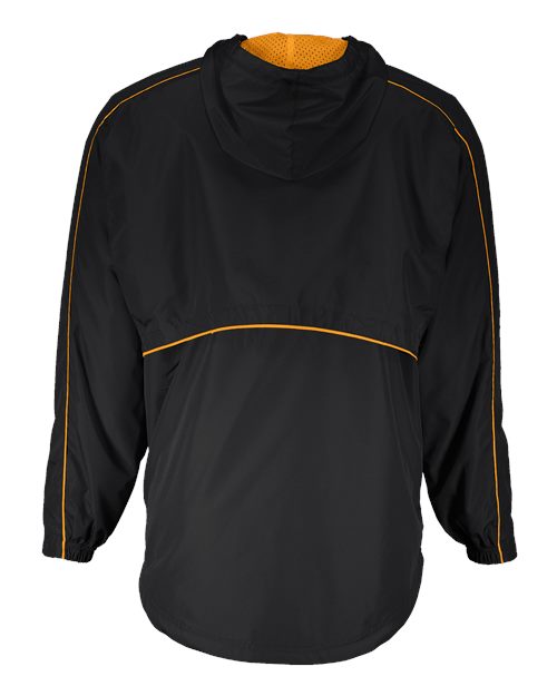 Men's Wizard Quarter-Zip Hooded Pullover – Back