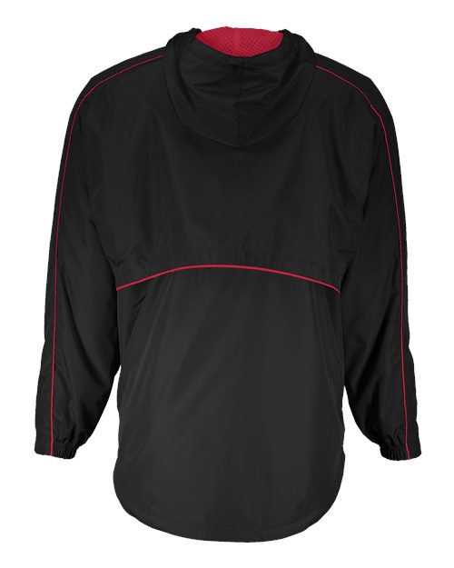 Men's Wizard Quarter-Zip Hooded Pullover – Back