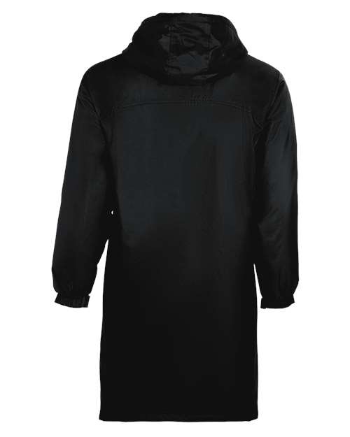 Men's Conquest Long Length Hooded Jacket – Back