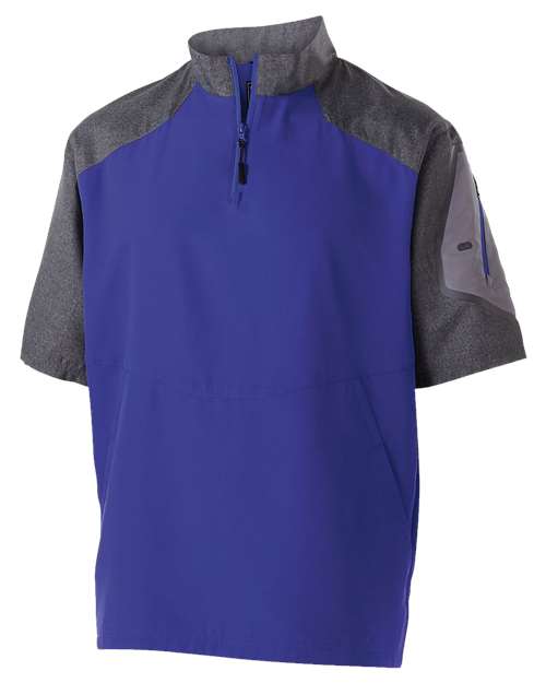 Unisex Raider Short Sleeve Quarter-Zip Pullover