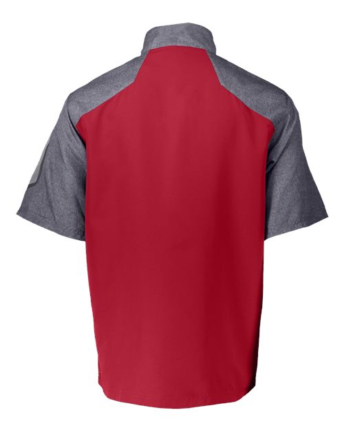 Unisex Raider Short Sleeve Quarter-Zip Pullover – Back