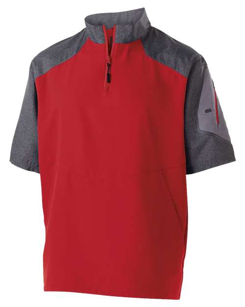 Unisex Raider Short Sleeve Quarter-Zip Pullover