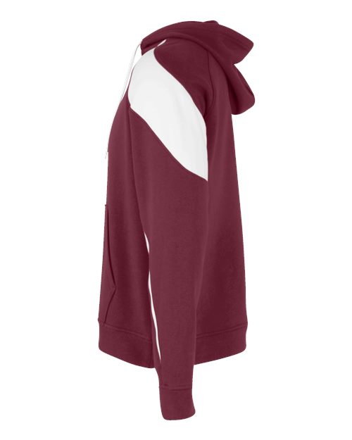 Unisex Athletic Fleece Prospect Hooded Sweatshirt – Detail