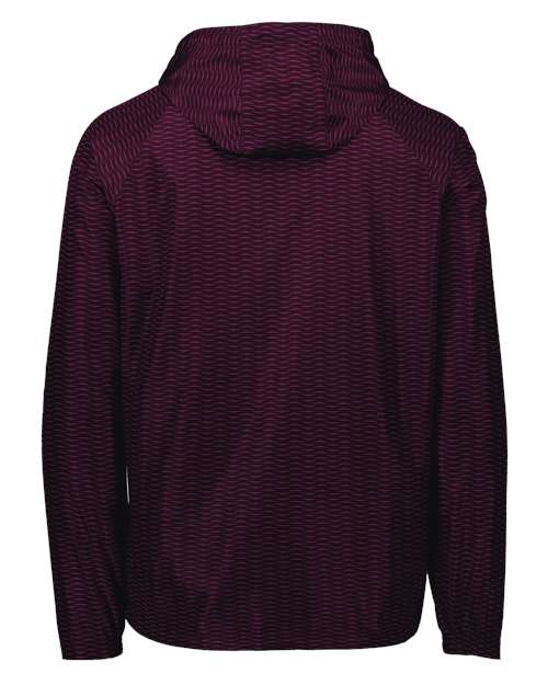Men's Range Hooded Packable Quarter-Zip Jacket – Back