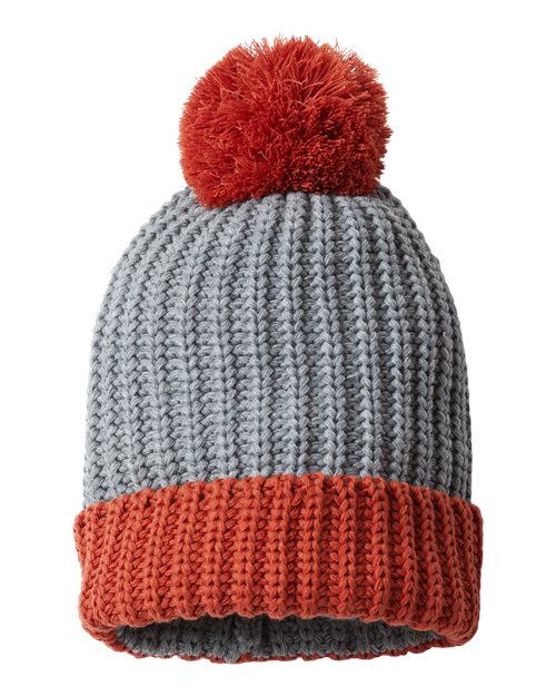 Chunky Cable Beanie – Front