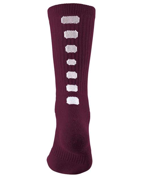 Colorblocked Crew Socks – Front