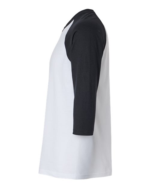 Unisex CVC Raglan Tee – Detail