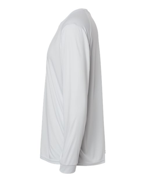 Unisex Long Islander Performance Long Sleeve T-Shirt – Detail