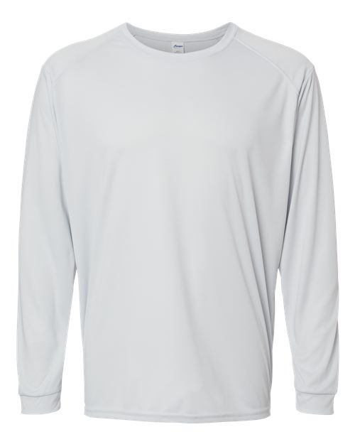Unisex Long Islander Performance Long Sleeve T-Shirt – Front