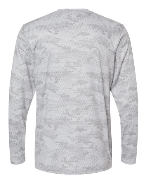 Unisex Pompano Performance Camo Long Sleeve T-Shirt – Back