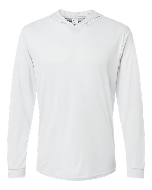 Unisex Bahama Performance Hooded Long Sleeve T-Shirt – Front