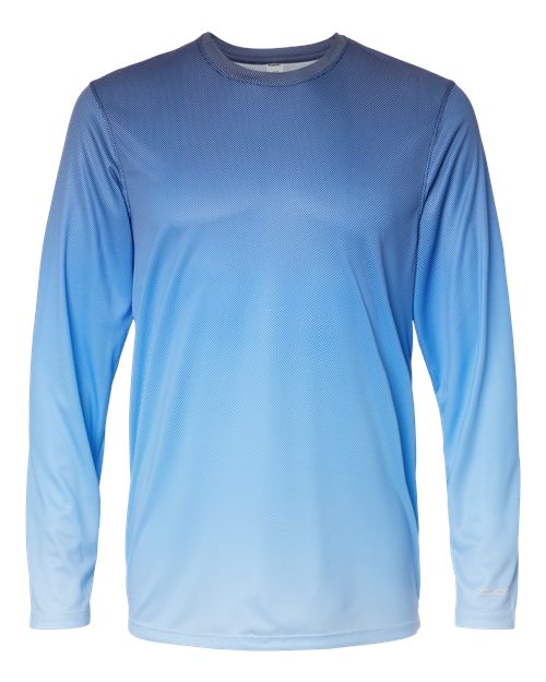 Unisex Barbados Performance Pin Dot Long Sleeve T-Shirt – Front