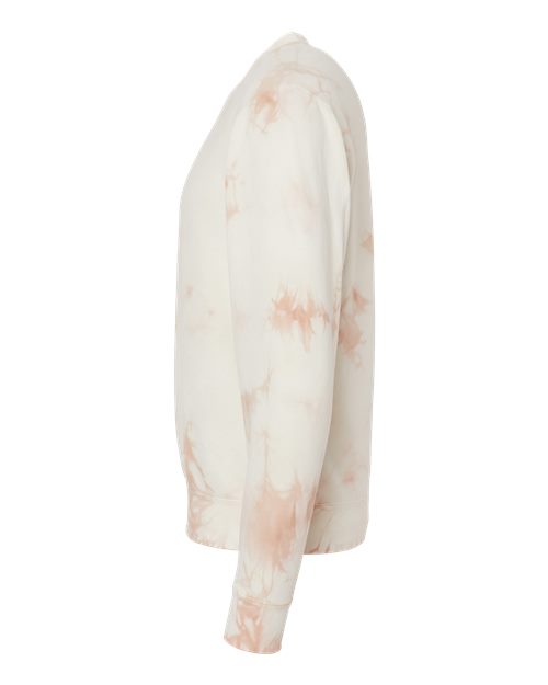 Unisex Midweight Tie-Dyed Crewneck Sweatshirt – Detail