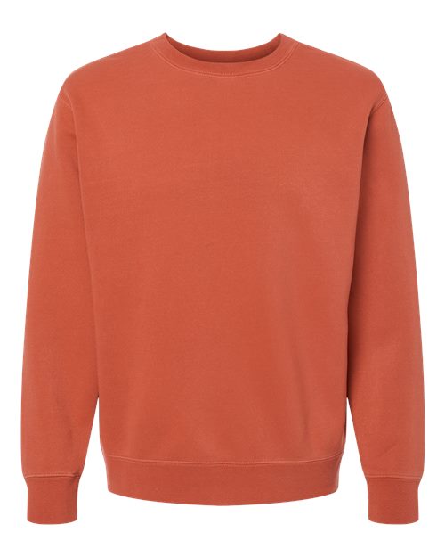 Unisex Midweight Pigment-Dyed Crewneck Sweatshirt – Front