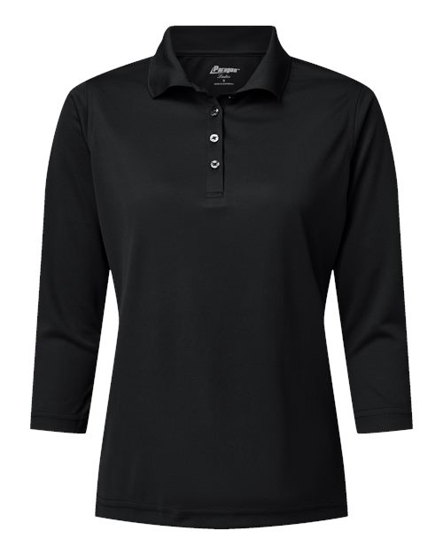 Women's Lady Palm Three-Quarter Sleeve Polo – Front