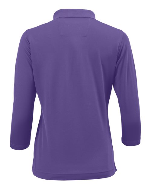 Women's Lady Palm Three-Quarter Sleeve Polo – Back