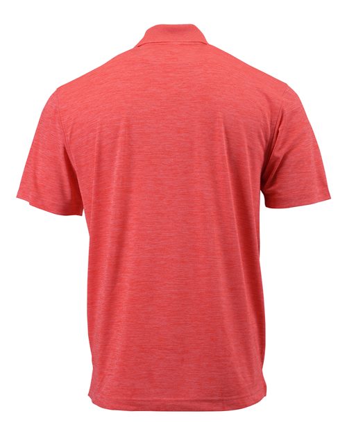 Men's Dakota Striated Heather Polo – Back