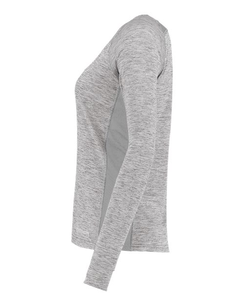 Women's Electrify CoolCore® Long Sleeve V-Neck T-Shirt – Detail