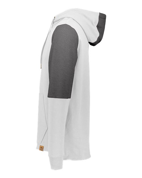 Men's All-American Team Fleece Colorblocked Hooded Sweatshirt – Detail
