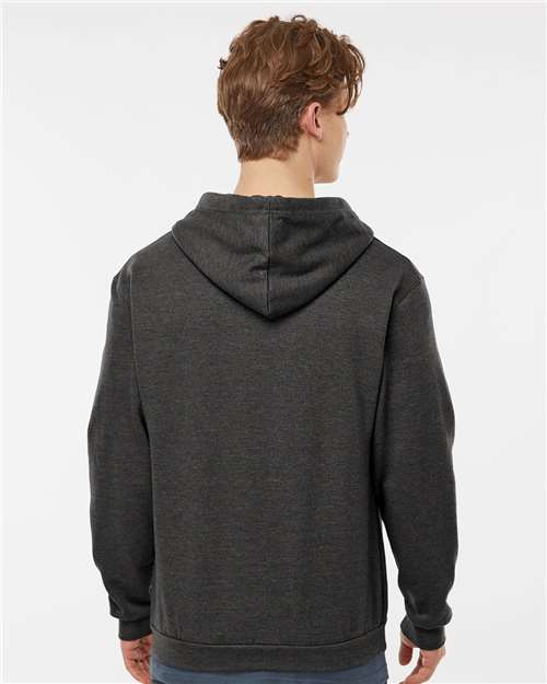 Unisex Full-Zip Hooded Sweatshirt – On Model – Back