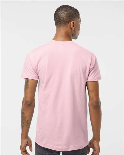 Unisex Fine Jersey T-Shirt – On Model – Back