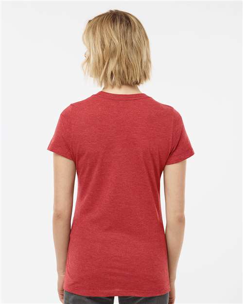 Women's Premium Cotton Blend T-Shirt – On Model – Back