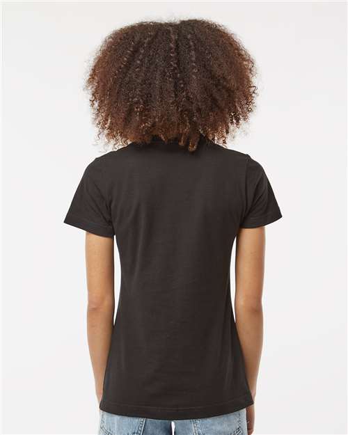Women's Fine Jersey Classic Fit T-Shirt – On Model – Back