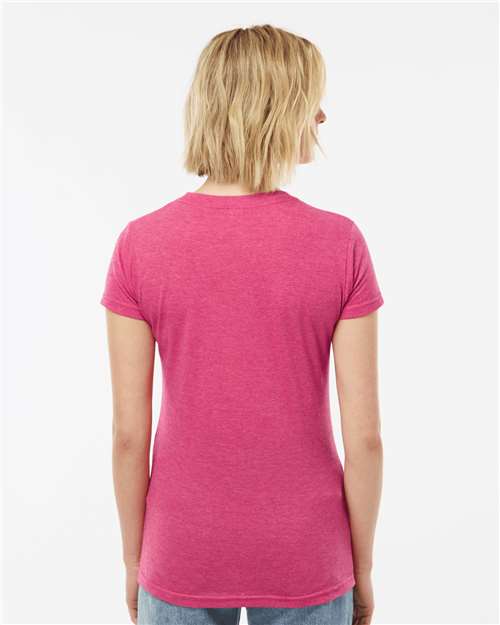 Women's Poly-Rich T-Shirt – On Model – Back