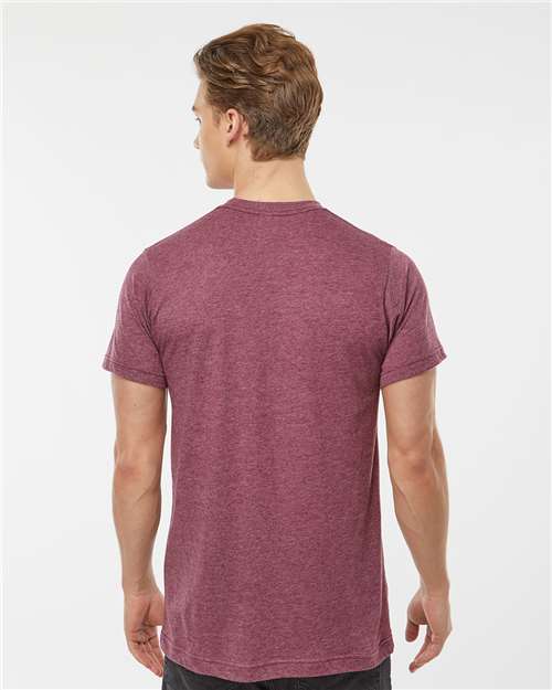Unisex Poly-Rich T-Shirt – On Model – Back