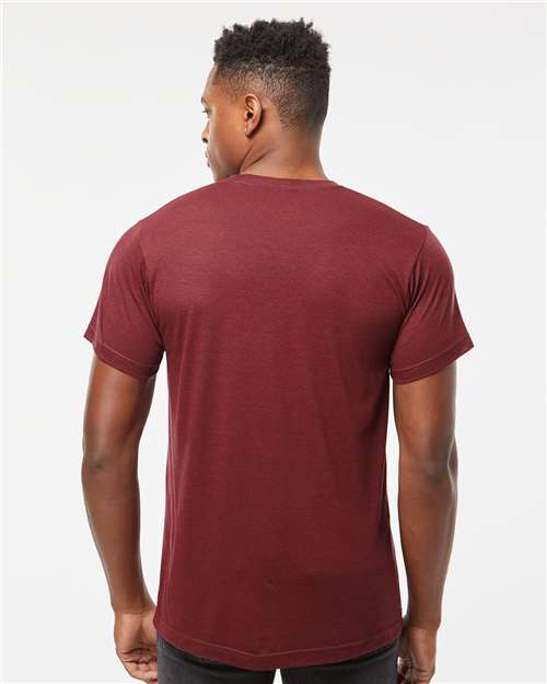 Unisex Tri-Blend T-Shirt – On Model – Back