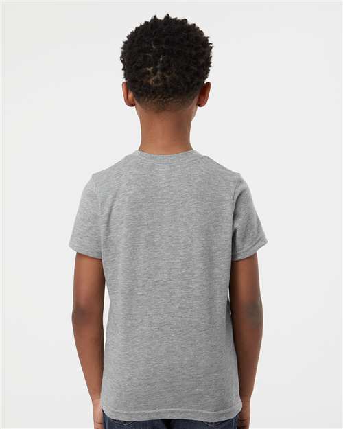 Youth Poly-Rich T-Shirt – On Model – Back