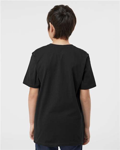 Youth Heavyweight Jersey T-Shirt – On Model – Back