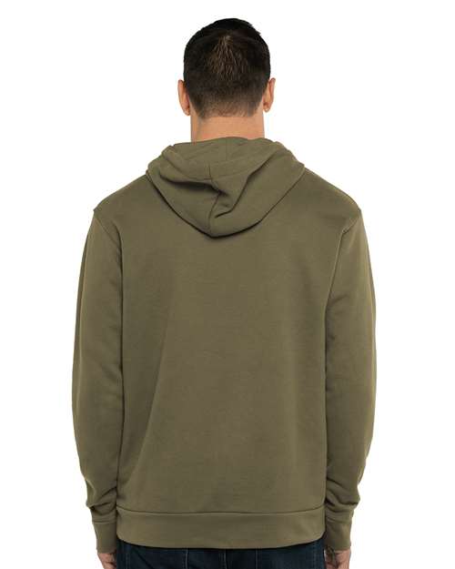 Unisex Laguna Sueded Hooded Sweatshirt – On Model – Back
