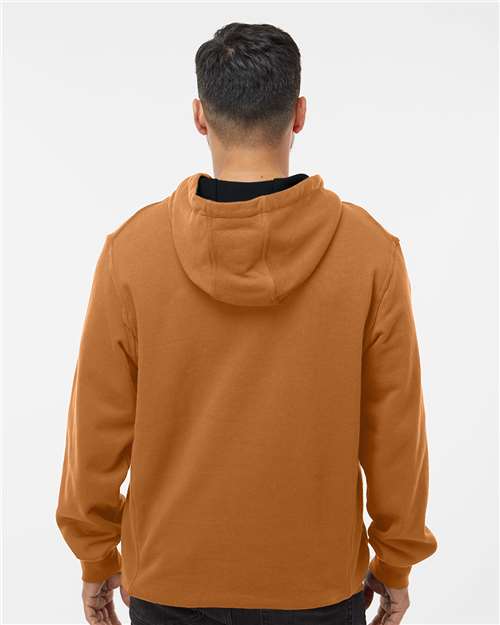 Men's Woodland Fleece Hooded Pullover – On Model – Back