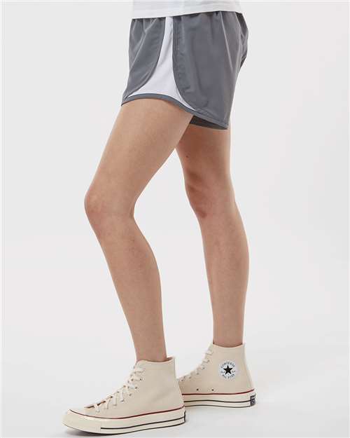 Women's Sport Shorts – On Model – Side