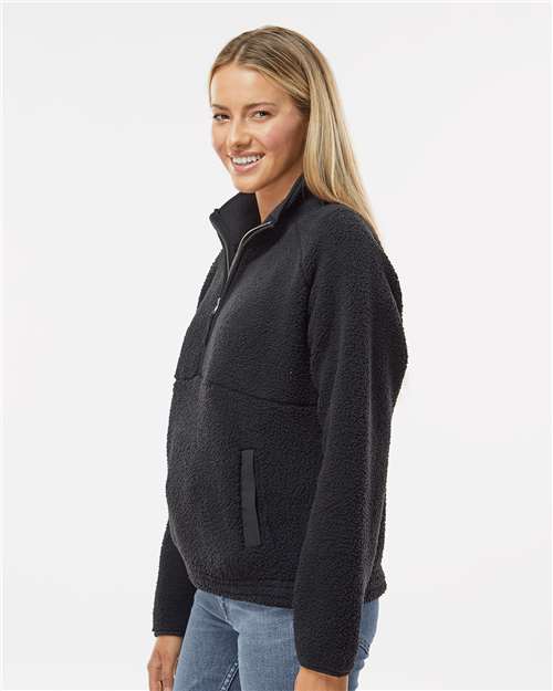 Women's Everest Half-Zip Pullover – On Model – Side