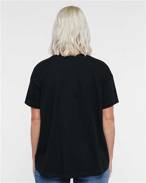 Women's Hi-Lo Tee – On Model – Back