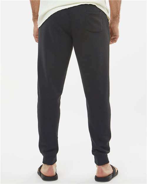 Unisex Triblend Fleece Joggers – On Model – Back