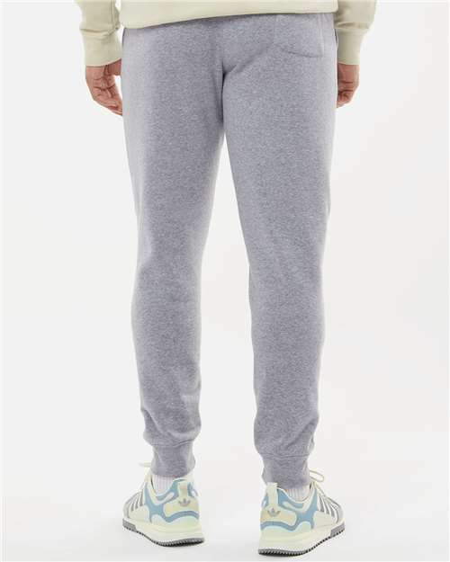 Unisex Triblend Fleece Joggers – On Model – Back
