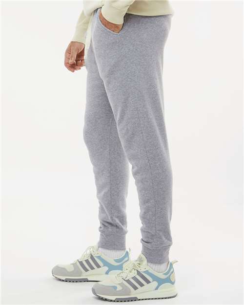 Unisex Triblend Fleece Joggers – On Model – Side